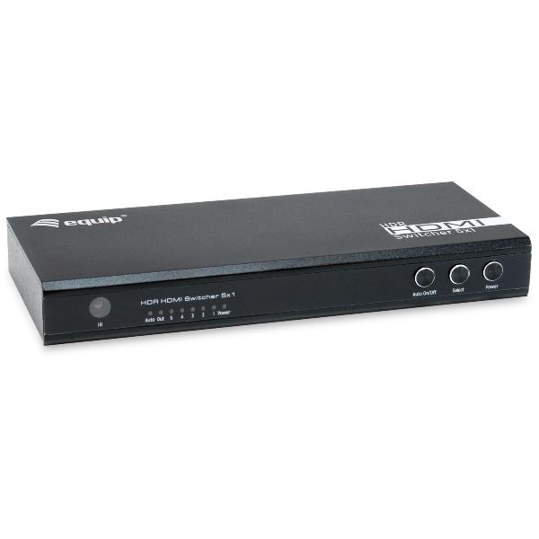 EQUIP HDMI 2.0  SWITCH 5X1   USB POWERED